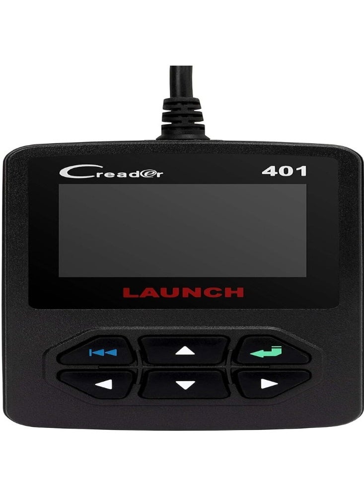LAUNCH Creader 401 Basic OBD2 Code Reader - Check Engine Light Scanner, Reads/Clears Codes, 2.4" Display - Image 3